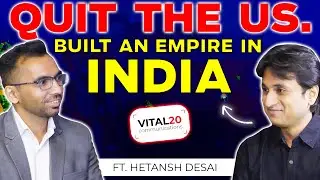 From Small Town to 50+ Clients: Hetansh on Building Vital20, The Future of Advertising #advertising