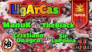 🏆LigArCas 2 Reloaded🏆- Manuk vs TheBlack / Cristiano Onagro vs Sir LaPonia -