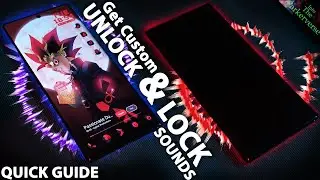 How to Get Custom UNLOCK & LOCK Sounds on ANY Android - Change Sleep Wake Sound Tutorial -2022 Guide