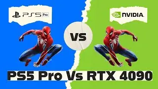Spider-Man Remastered PS5 Pro vs PC NVIDIA RTX 4090 | 4K Graphics Performance Comparison