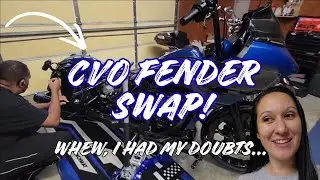 CVO Fender Upgrade on a Road Glide | Before & After!!