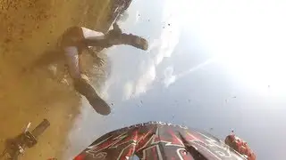 Motocross Crash *MID-AIR COLLISION*
