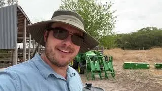 My Brand New John Deere 4044R Broke Down TWICE  on the First Day.