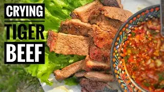Crying Tiger Beef - Thai Steak Marinade Recipe | Thai Girl in the Kitchen