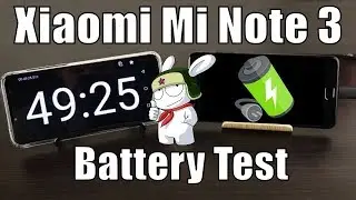 Xiaomi Mi Note 3 Battery Test: Charging Time and Draining