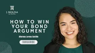 How to Win Your Immigration Bond Argument | J. Molina Law Firm