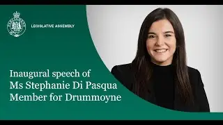 Inaugural speech - Ms Stephanie Di Pasqua, Member for Drummoyne