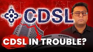 Why CDSL is Down By 45%?? Is CDSL in TROUBLE? Detail Explanation & Analysis !!!
