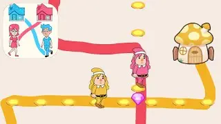 Draw To Home - All Levels Gameplay Android, iOS