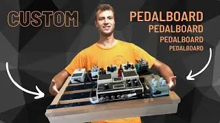 Custom two-tone Pedal Board Build! - Isaac Builds Things Tutorial