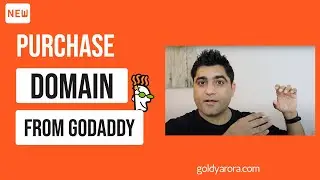 1. G Suite Setup - How to purchase your domain name from Godaddy