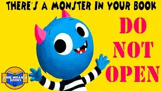 THERE'S A MONSTER IN YOUR BOOK! A monstrously funny interactive read aloud! 🎥