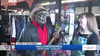 FOX 8 NEWS Cleveland Kenny Gets A 'Scary Cowboy' Makeover For Halloweekends At Cedar Point