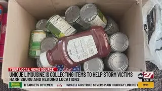 Pennsylvania limo service to drive donations to North Carolina for relief efforts