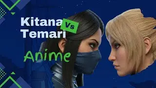 Kitana vs Temari: Fan Fatalities & Wind Jutsus Collide!