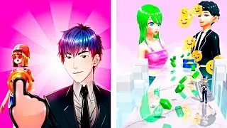 Big Lovers - Bestie Big Love Couple Run - All Levels iOS Android GamePlay #7
