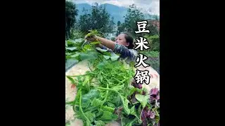 Cooking bean rice hot pot, make plenty of rice