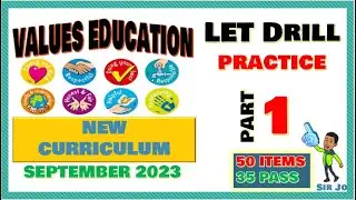 2023 LET REVIEWER VALUES EDUCATION  PART 1
