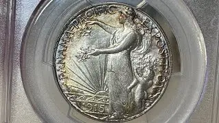 1915 Panama-Pacific International Exposition Silver Half Dollar - Classic Commemoratives - PCGS MS64