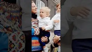 Queen Margrethe II of Denmark with her children #denmark #royal #history