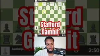 Stafford Gambit #chesstips #chesstricks #chessgames #chessmaster