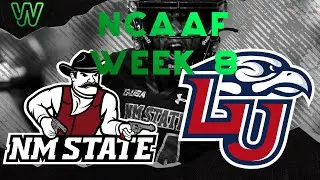 NCAAF Week 8 Picks | New Mexico State Aggies vs Liberty Flames 10/14 | 1st and Goal