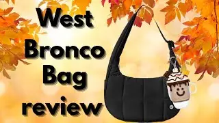 Westbronco shoulder bag review | lululemon city essentials 4L dupe 🍁🍂