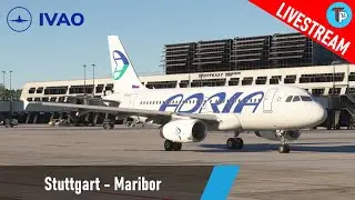 Flight Simulator 2020 | Stuttgart - Maribor (EDDS - LJMB) | Airbus A319 | Adria Airways | IVAO