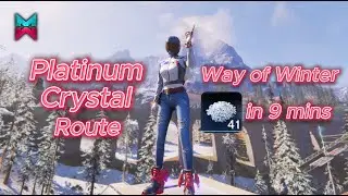 Quick Platinum Crystal Farming Route Sunshroud Cave - Way of Winter - Once Human