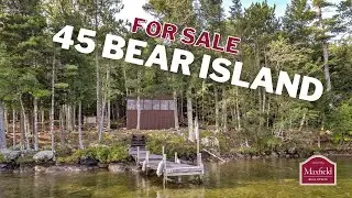 Lake Winnipesaukee Bear Island Cabin For Sale | 45 Bear Is, Meredith, NH 03253