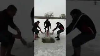 Baptism in cold water!!