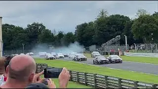 Ash Sutton spin BTCC 2021 race 3 oulton park