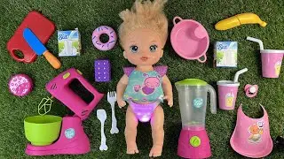 5 Minutes Satisfying with Unboxing Cute Baby Alive Doll Cake Toys | ASMR Video