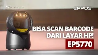 REVIEW SINGKAT BARCODE SCANNER 1D&2D EPPOS EP5770 - SCAN CEPAT FITUR LENGKAP