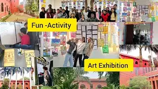 🎨 &ldquo;Hidden Talents of DU! 🔥 ITEP 1st Year Students&rsquo; Art Exhibition | CIE North Campus&rdquo;