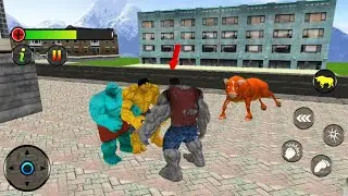 Multi Monster Bull Hero Vs Stone Giant Vs Hulk Vs Batman | Monster Bull Superhero Escape - GamePlay