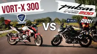 ¡BATALLA a MU3RT3!😱🔥, VORT X 300 vs PULSAR NS200💯  Aguacate Motovlogs🥑