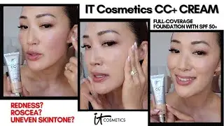 IT Cosmetics CC+ Cream Full Coverage + SPF 50+ #itcosmetics #cccream