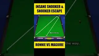 INSANE Snooker & Incredible Escape &ndash; Ronnie O&rsquo;Sullivan vs Stephen Maguire 🎱🔥