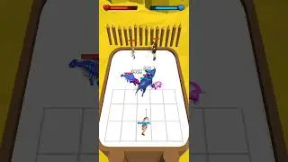 Merge Master-Dinosaur Fusion Level-17 #gaming #shorts