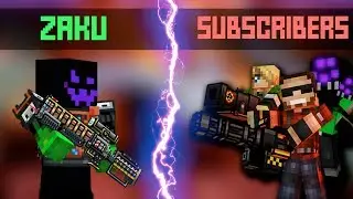 Pixel Gun : JustZaku [VS] Subscribers (Umust Stream)