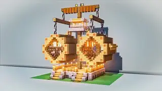 Minecraft tutorial: How to build a Hanging House