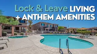 Lock And Leave 2 Bed 2.5 Bath plus Loft Condo in Anthem, AZ