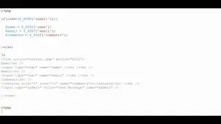 How to Make a PHP Contact Us Form With Form Validation - Better Audio - ThePS3GamingShow