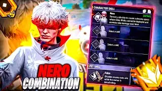 NERO CHARACTER SKILLS COMBINATION 2025 | BR RANK BEST CHARACTER COMBINATION IN FREE FIRE
