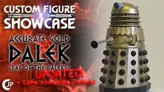 Custom Figure Showcase : Accurate Gold Dalek (Day Of The Daleks) - UPDATED!