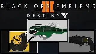 Black Ops 3 DESTINY Emblems W/ Tutorials / Emblem Collection #1