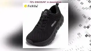 Why Everyone&rsquo;s Talking About This Product! FitVille Wide Toe Box Shoes for Men Cushioned Well Extr