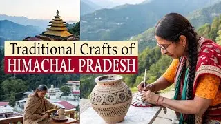 ✅Traditional Crafts Of Himachal Pradesh village 🔥परंपरागत कला और हस्तशिल्प का जादू