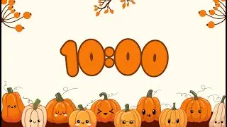 10 Minute Pumpkin Timers (With Music!)